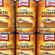 Libby's Cans of Pumpkin Puree